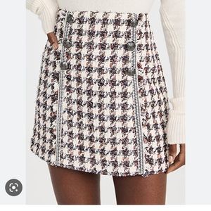 Veronica Beard Stark Miniskirt